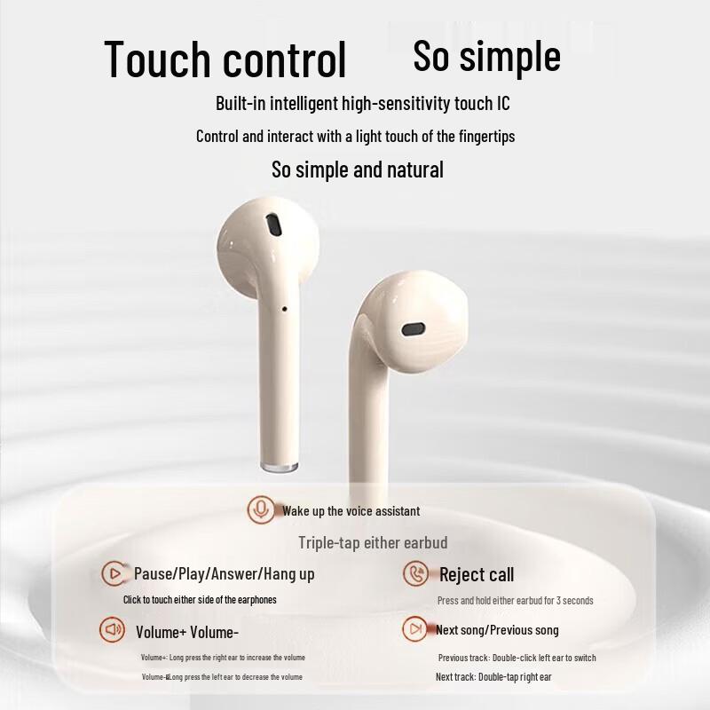 Soaiy SR10 True Wireless Bluetooth Earbuds