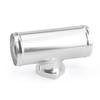 Silver Turbo Aluminum Flange Pipe 63mm 2.5inch L=150mm For GD-RS FV RZ BOV Blow Off Valve Adapter for Automotive