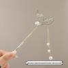 Vintage Chinese Style Hairpin for Updos - Elegant Retro Hair Stick with Tassel for Qipao