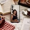 Custodia per Telefono Kendall Jenner Per Samsung S25,S24,S21,S22,S23,S30,Ultra,S20,Plus,Fe,Copertura Nera Morbida