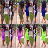 Elegant Colorful Sexy Fashion Bodycon Women Dress Sleeveless Fit Leisure Slim Design