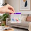 Slide-lock Zipper Bag Pill Bags Sliding Buckle Sealing Design Waterproof And Moisture-Proof Reusable Leak-proof Medicine Organizer with Writable