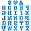 Silicone Capital Alphabet Resin Mold Reusable Washable Replacement Flexible Jewelry DIY Crafts Making Home Decoration Mould
