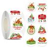 500 Stück Frohe Weihnachten Aufkleber Cristmas Xmas Party Siegel Etiketten Aufkleber Für DIY Geschenke Backverpackung Umschlag Schreibwaren Dekor