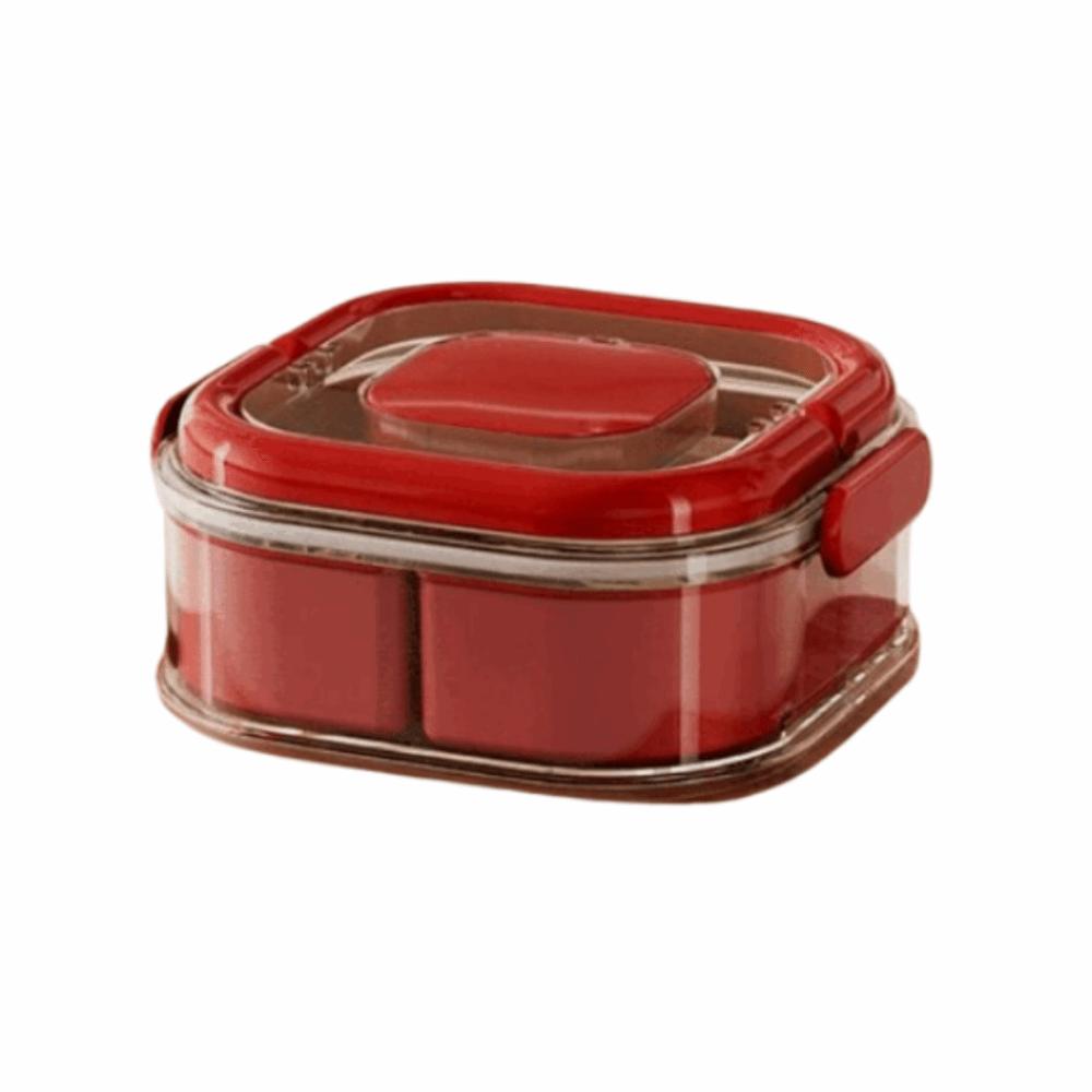 

Stackable Spice Storage Box Large Capacity Multi-Compartment Seasoning Storage Box Household Transparent Food Storage Box