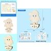 Creativity Wooden Potato Image Tumbler Assembly Set Children Puzzle Toys For Kids Educational Handson Learning Set