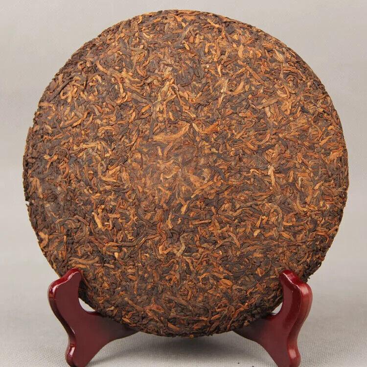 357g Chinese Famous Yunnan Shu Puerh Royal Golden Buds Tea Cake Fermented Puerh