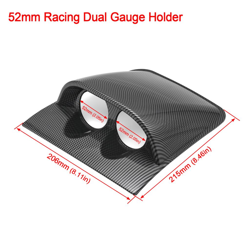 2INCH 52mm Car Gauge Pod Universal Single Double Triple Car Meters Holder for Left Right Drive Car for 2 Inch 52mm Gauges