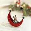 Hangging Christmas Santa Pendant Photographic Props Christmas Tree Decorations  Home Decoration