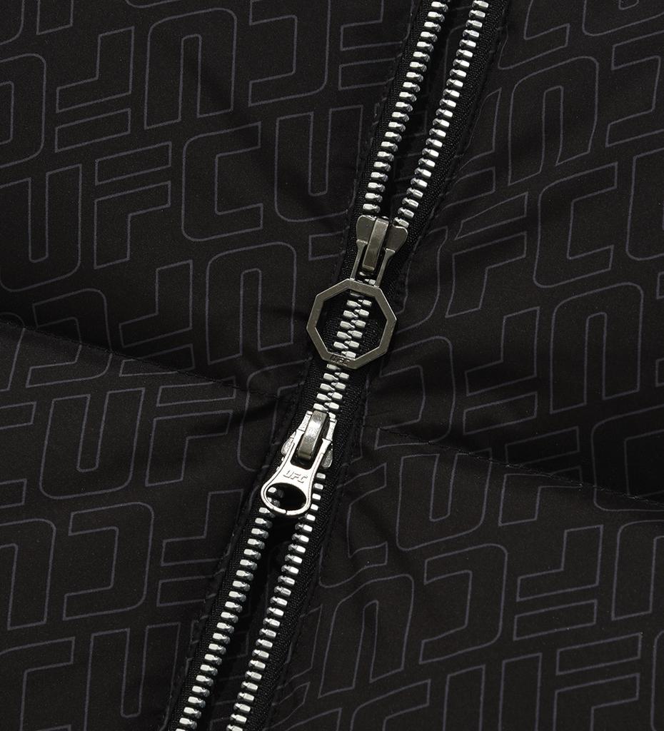 Ufc Sport Ufc Line Monogram Relaxed Fit Down Jumper Black U1Dju4302Bk