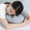 U-Shaped Comfortable Self-Inflating Air Pillow Neck Support Inflatable Airplane Travel Neck Pillow Inflatable Sleeping Pillow
