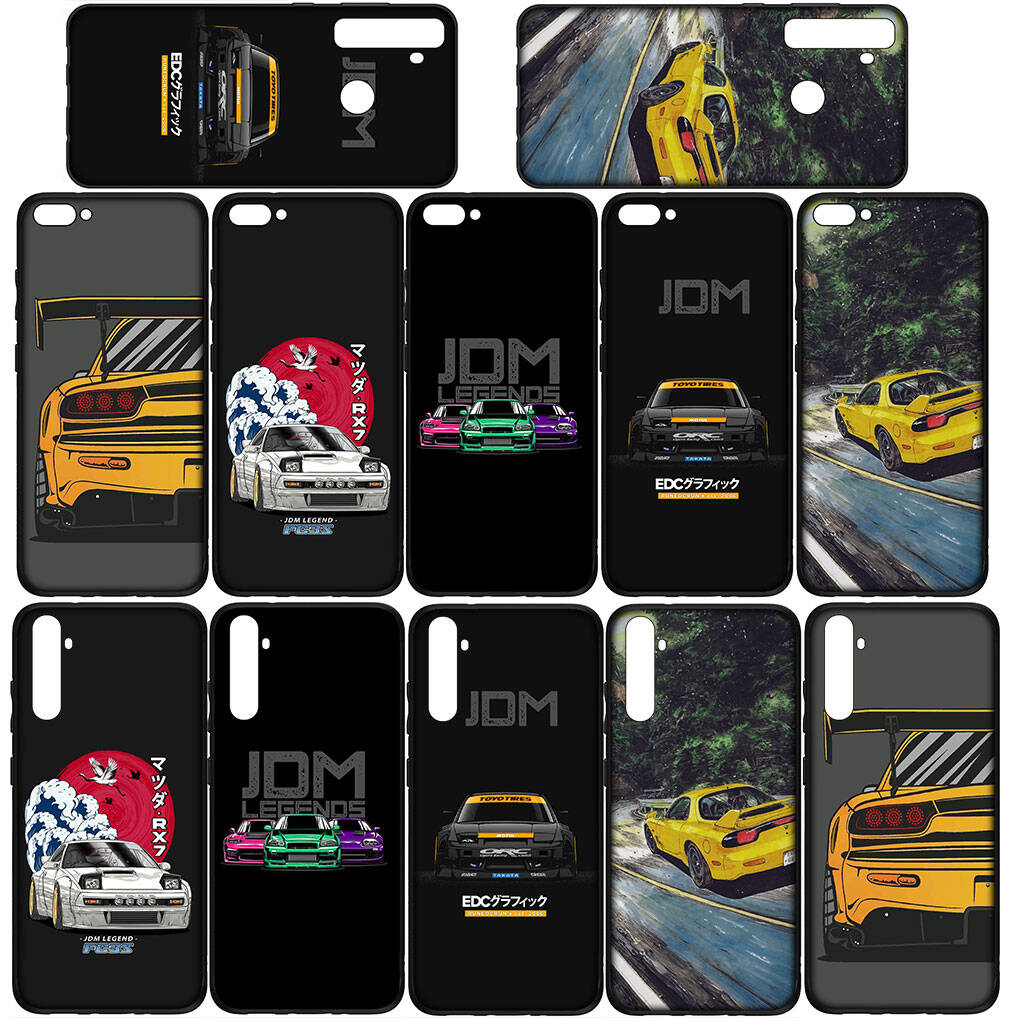 for iPhone 17 16 15 Xiaomi Poco F7 F8 X7 X6 C85 C75 M8 Redmi Note 14 13 12 11 Pro Max 14C 15C A3 A4 Phone Case Supercar Initial D AE86 Super Car Cover