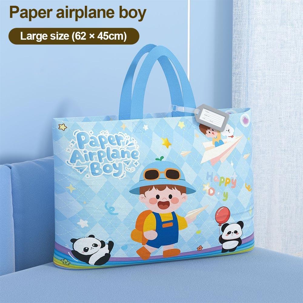 Large Capacity Kindergarten Quilt Storage Bag Oxford Cloth Clothes Packing Bag Student Use