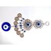 Evil Eye Wall Hanging Blue Glass Eye Charm Alloy Pendant Protection Decor For Home Office Hanging Ornament Gift Room Decor Quality