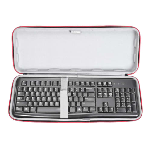 Protective Case for Logitech MX KEYS S Wireless Keyboard/Logicool KX850FT/KX850FC/KX850FL MX MECHANICAL, All 104 Keyboards (Fits: 45cm X 15cm X 4.6cm)