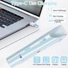 2 In 1 Electric Razors for Women Painless Ladies Epilator Facial Mustache Shaver Bikini Underarms Legs Trimmer Electric Hair Removal