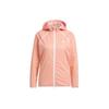 Wind.Rdy Long Sleeve Jacket With Letter Logo Print Golf Sports Hooded Coat Women Jacket Pink Brown HY0849