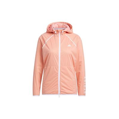 Wind.Rdy Langarmjacke Mit Buchstaben-Logo-Print Golf Sport Kapuzenmantel Damenjacke Rosa Braun HY0849