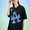 New MLB Los Angeles Dodgers T Shirts Unisex Black 3ATS60023-07BKS