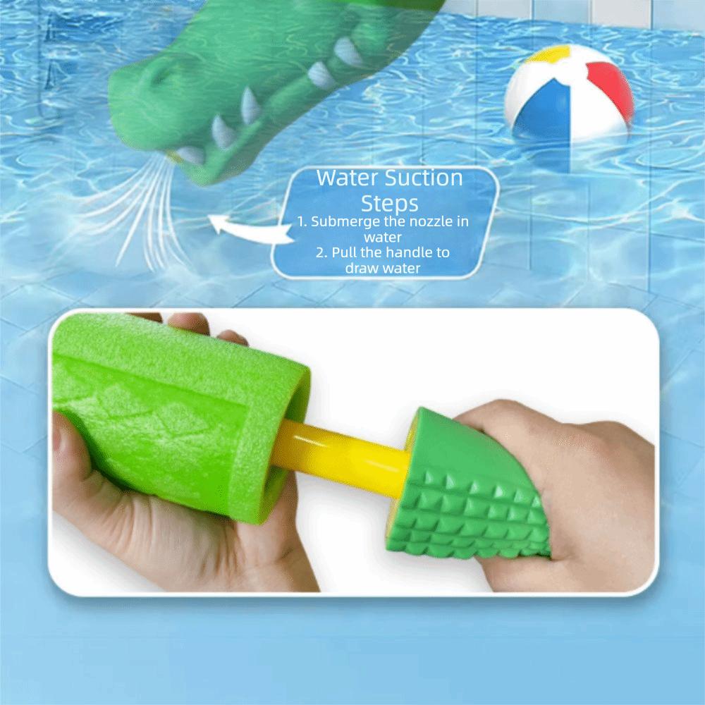 Cartoon Design Water Squirter Colorful EVA Shark Squirter Toys Pool Toys Water Toys  Backyard Play
