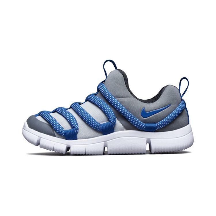 Nike Novice Slip Resistant Cushioning Slip Resistant Cushioning Kids Lifestyle Shoes Gray Blue AQ9661-008