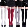 Women's Sexy Pure Color Opaque Sexy Thigh High Stockings Over The Knee Socks