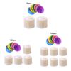 2-in-1 Cookie Stamp Sunflower Mooncake Press with Baking Cups Pastry Tool
