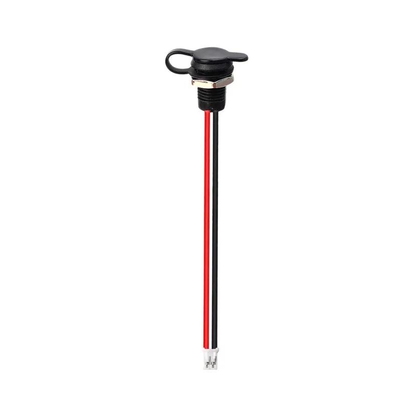 2-Pin Type-C Female Socket Connector Jack Female Charging Port with Snap Type-C Waterproof Female Dock Charger 1/5/10PCS