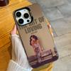 SO EASY O-Olivia D-Dean Singer Phone Case For iPhone 16 17 15 14 12 13 Pro Max Black Candy Matte Shockproof Cover