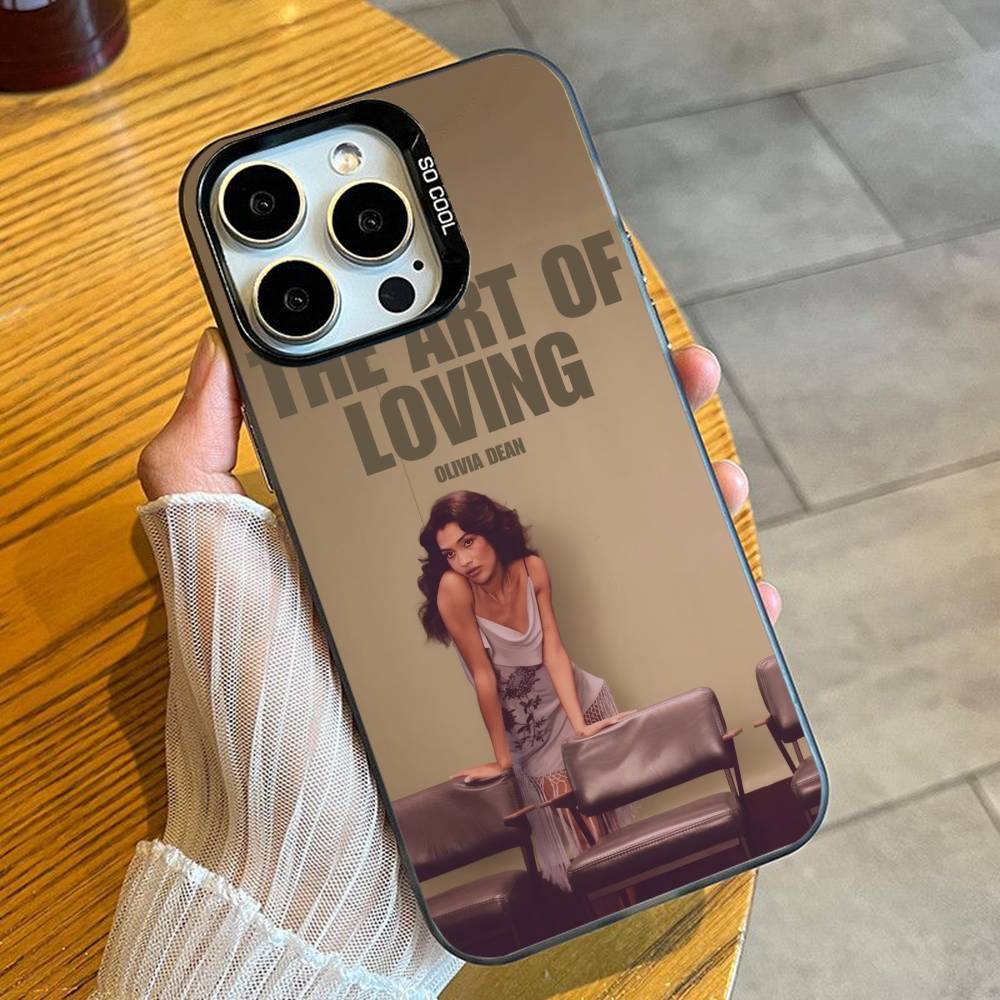 SO EASY O-Olivia D-Dean Singer Phone Case For iPhone 16 17 15 14 12 13 Pro Max Black Candy Matte Shockproof Cover