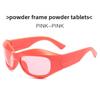 Punk Hiphop Trendy Sunglasses With Polycarbonate Lenses For Streetwear And Outdoor Activities