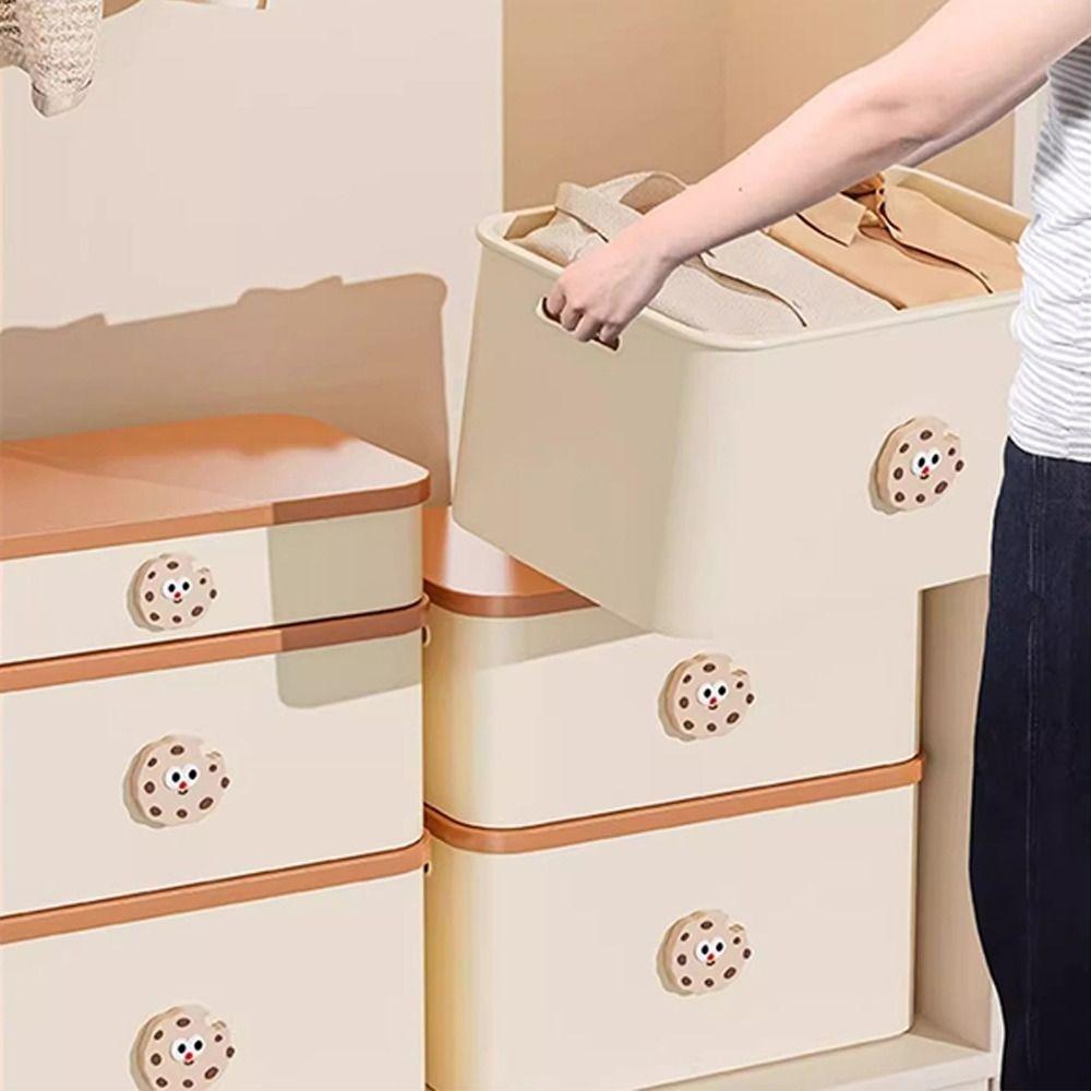 Langlebig Mit Deckel Kleinkram Aufbewahrungsbox Kunststoff Cartoon Keks Dekoration Kunststoff Aufbewahrungsbox Große Kapazität Kosmetik Aufbewahrung Zuhause