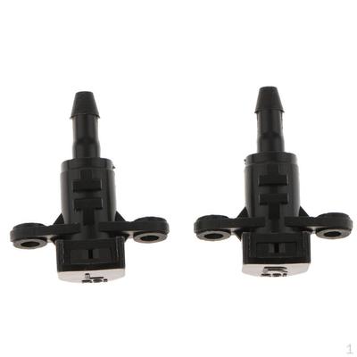2X Windschutzscheibe Wasser Spray Washer Düse für -13