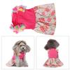 Bohemian Doggie Summer Clothes For Comfortable Fit, Easy On/Off Experience With Halter Neck Design, Small Dog Breeds Lace Boho Dog Dress Pet Apparel,