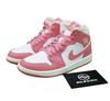 Air 1 Mid Pink Strawberries and Cream Women's BQ6472-186 Shoes