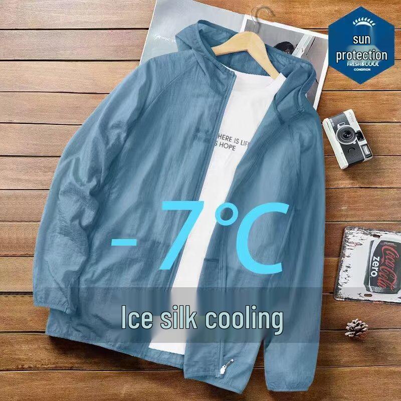 Unisex Summer UV-Protective Windbreaker: Breathable, Cool, Long-Sleeved Jacket for Outdoor Sun Protection