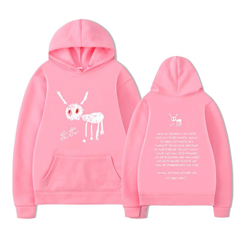 Rapper Drake for All The Dogs Letter Hoodie Design Men's Women's Sweatshirt Fleece Oversized Couples Streetwear Hoodies