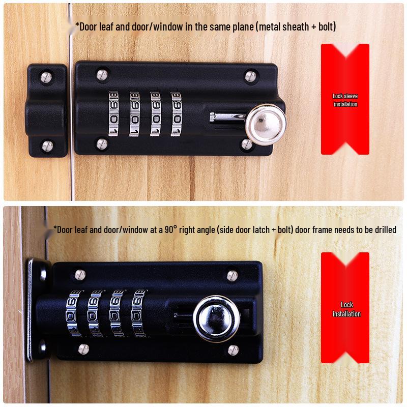Student Wooden Locker with Old-fashioned Combination Lock