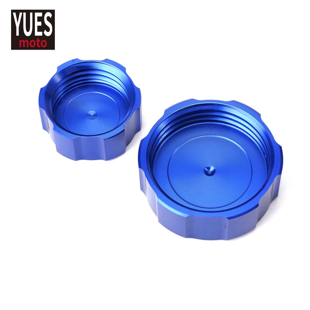 Motorcycle Accessories Front & Rear Brake Reservoir Fluid Cover For Yamaha YZF R6 2009- 2015 2016 2017 2018  