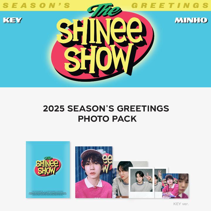 

Предварительный заказ фотопакета SHINee 2025 «Поздравления с праздником» KEY