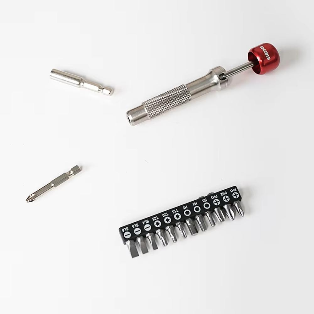 Multifunctional Lollipop Screwdriver EDC Tool High Quality Keychain Shape Magnet Screwdrivers Portable Steel Bike Repair Tool