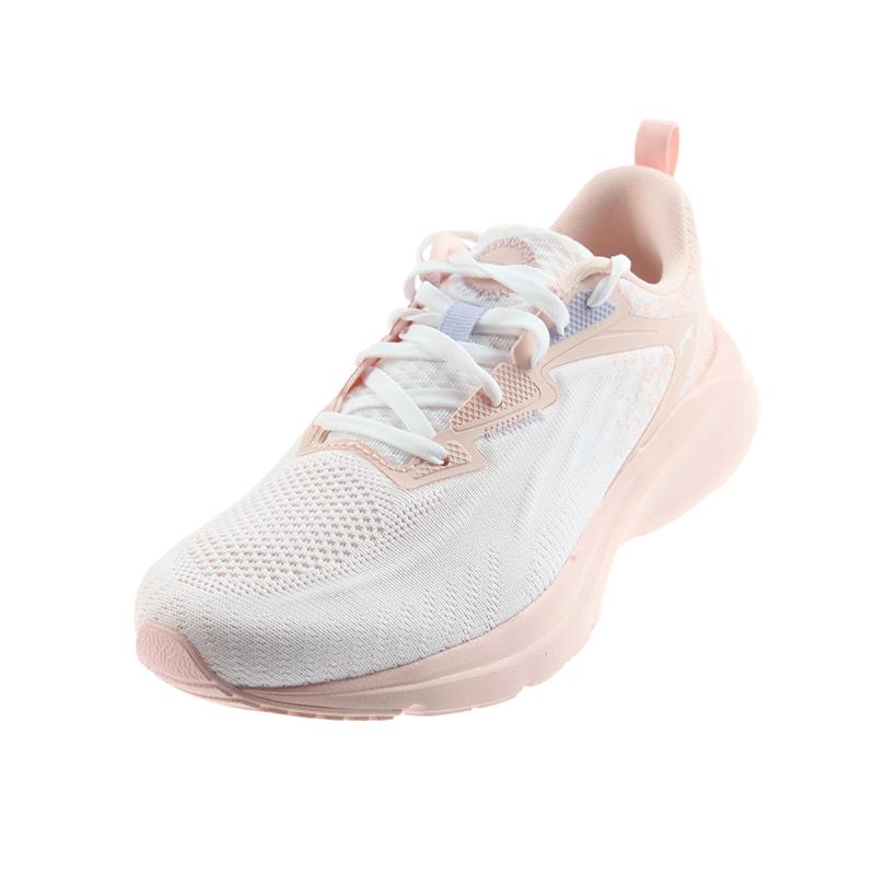 Women's Sneakers Li-Ning Li Ning Cushioning Abrasion Resistant Low top Casual Shoes Women's Pink White