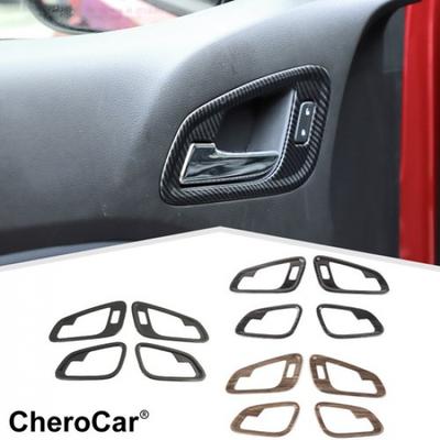 ??Kit de Moldura Decorativa para Maçaneta de Porta de Carro para Chevrolet Colorado/CANYON 2015+