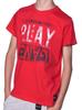 Boys' T-shirt with Motif Print and Summer Colors