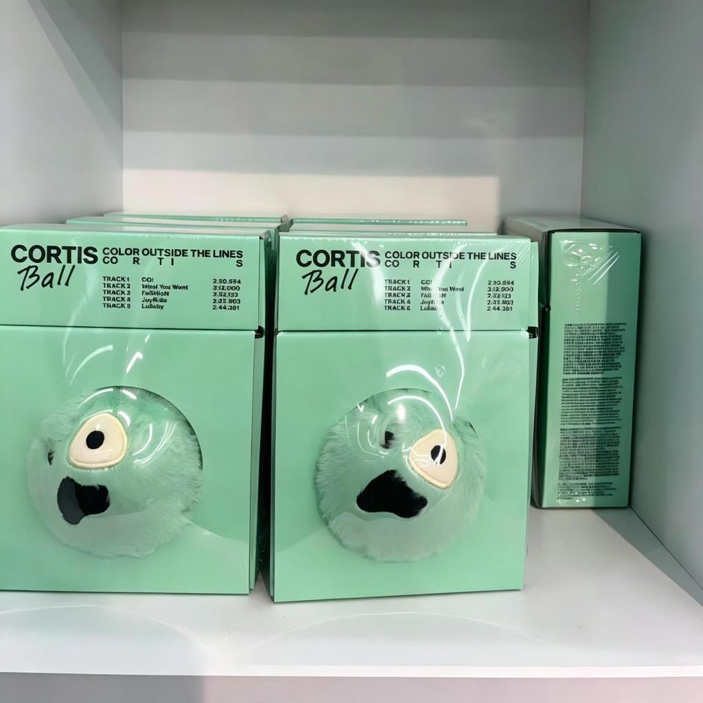 Cortis‑Theme Fabric Plush Toy, Collectible Stuffed Doll With Bonus Gift Card For Fans