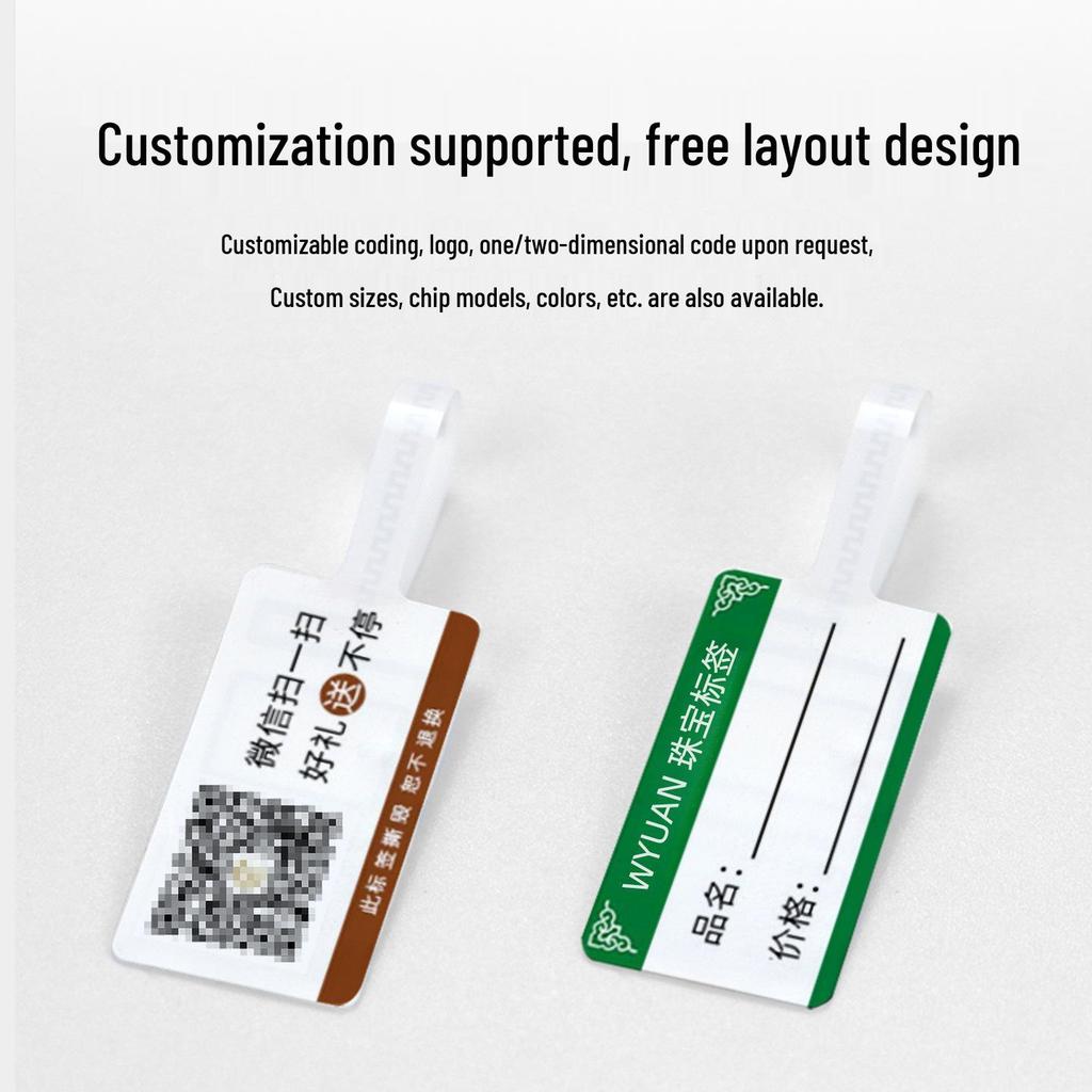UHF RFID 6C Jewelry Tag for Gold Store Management