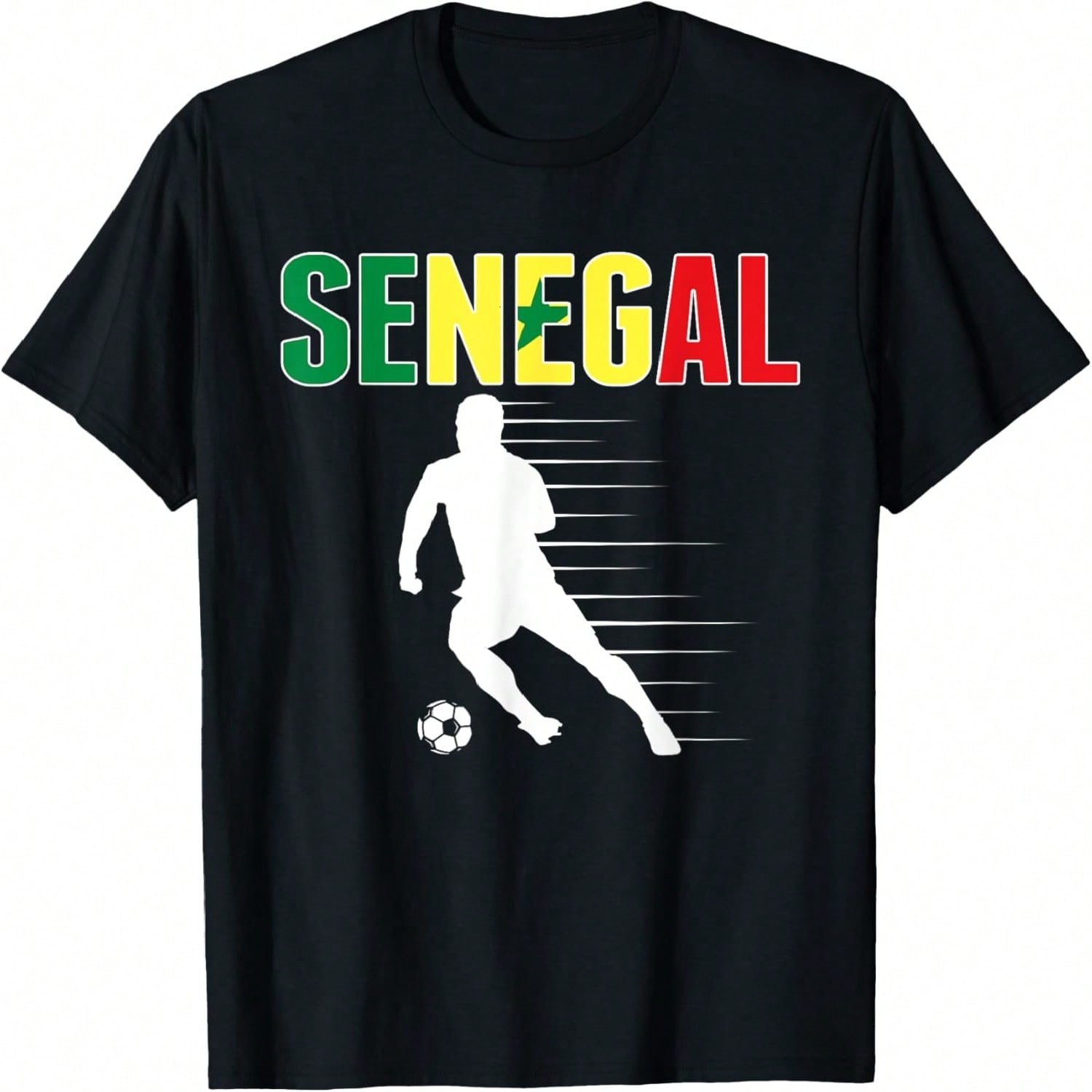 Senegal Soccer Lovers Jersey - Support Senegalese Football T-Shirt S