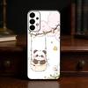 Funny P-Pandas Phone Case For Samsung S25,S24,S21,S22,S23,S30,Ultra,S20,Plus,Fe,Lite Black Shell
