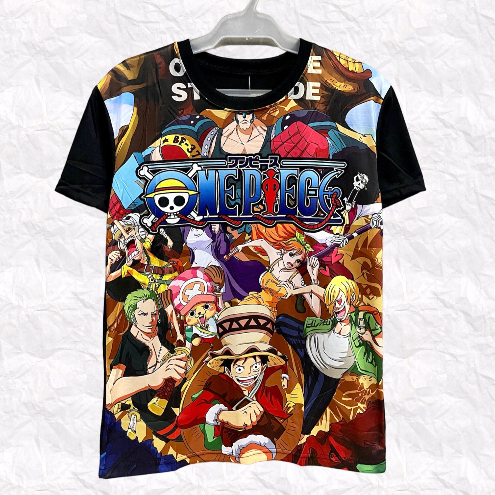 

3D Футболка з повним принтом One Piece Луффі Мультяшний персонаж(унісекс) L
