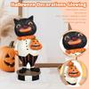 Halloween Kürbis Halten Dekorationsfigur für Dekoration